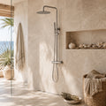 Colonne de Douche Stellia – Nickel Brossé