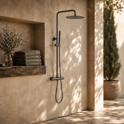 Colonne de Douche Stellia – Gun Metal