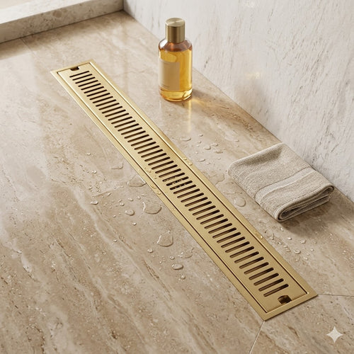 Bonde de Douche Linéaire Anti-Odeur 60 cm – vue 2