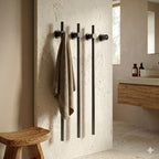 Sèche-Serviette Électrique Intelligent Mural avec Contrôle Tactile