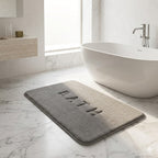 Tapis de Douche Épais Absorbant Antidérapant
