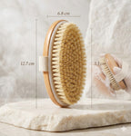 Brosse Corps Exfoliante Bois Naturel
