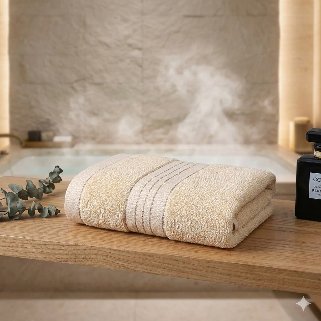 Serviette Visage Éponge Jacquard