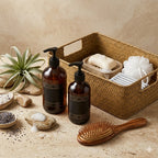 Panier de Rangement Salle de Bain Osier Naturel