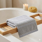 Serviette Visage Éponge Jacquard