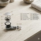 Siphon Douche Extra Plat Anti-Odeur