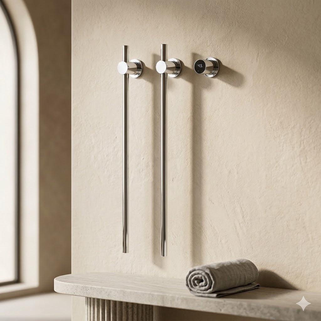 Sèche-Serviette Électrique Intelligent Mural avec Contrôle Tactile