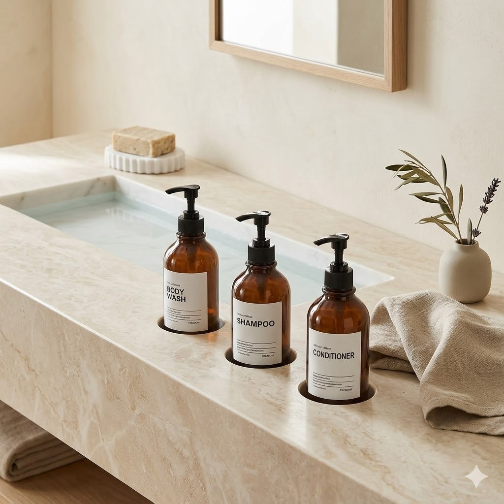 Distributeur de Savon Rechargeable 500ML – 6 Modèles