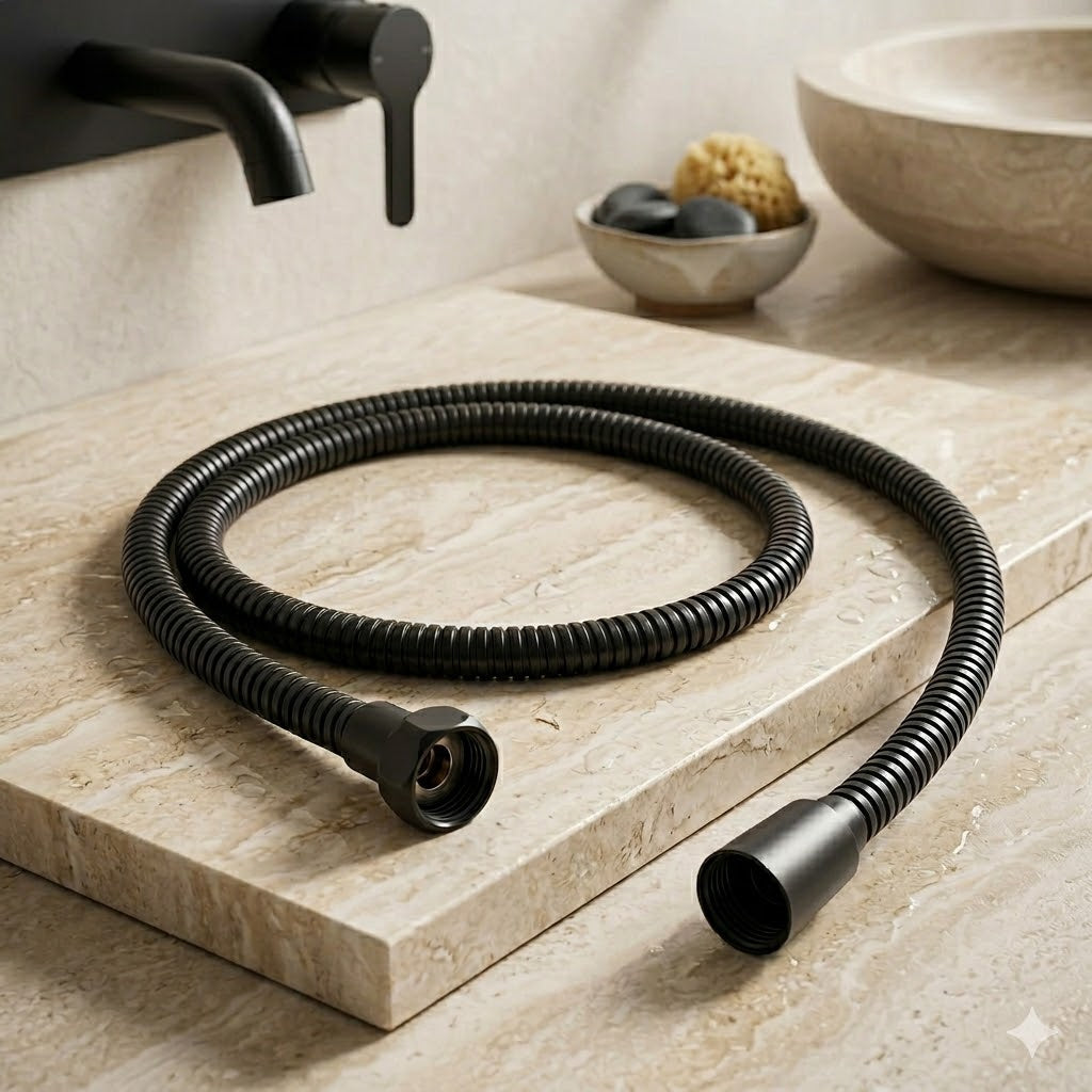 Tuyau de Douche Haute Pression Acier Inoxydable