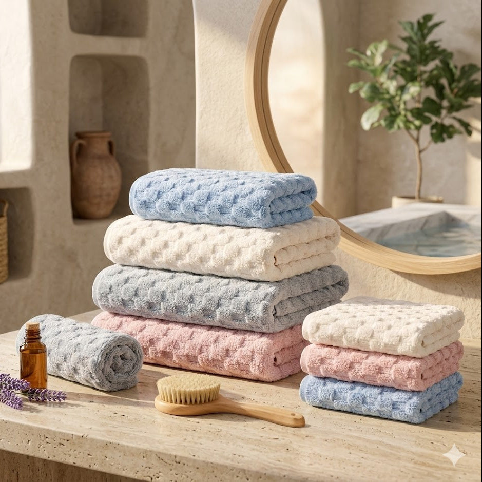 Serviette de Bain Microfibre Douce