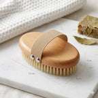 Brosse Corps Bois Exfoliante Main