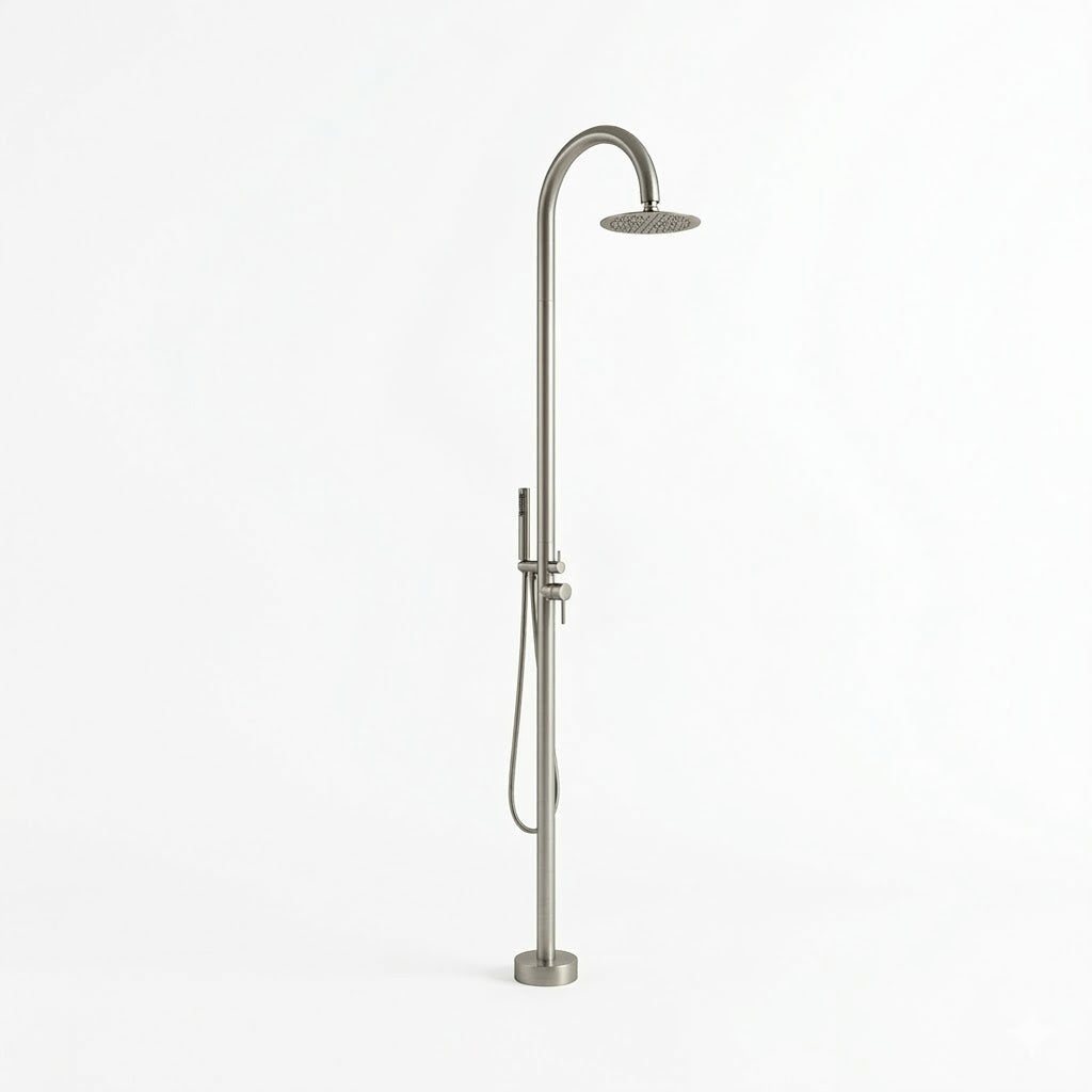 Douche Extérieure Sur Pied Inox