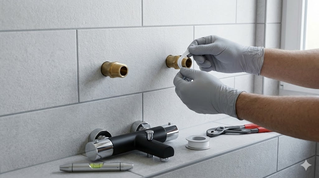 Installer une colonne de douche
