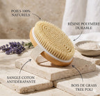 Brosse Corps Exfoliante Bois Naturel