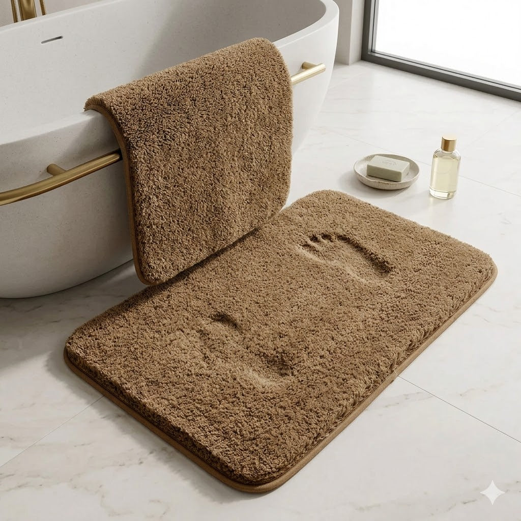 Tapis de Douche Absorbant Antidérapant