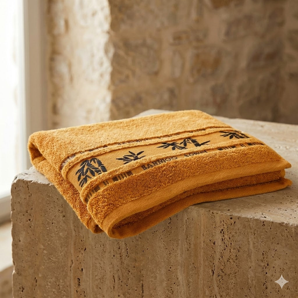 Serviette de Bain Spa en Bambou