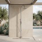 Douche Extérieure Sur Pied Inox
