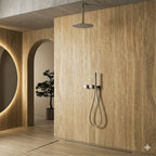 Colonne de Douche Encastrée Minimaliste en Laiton