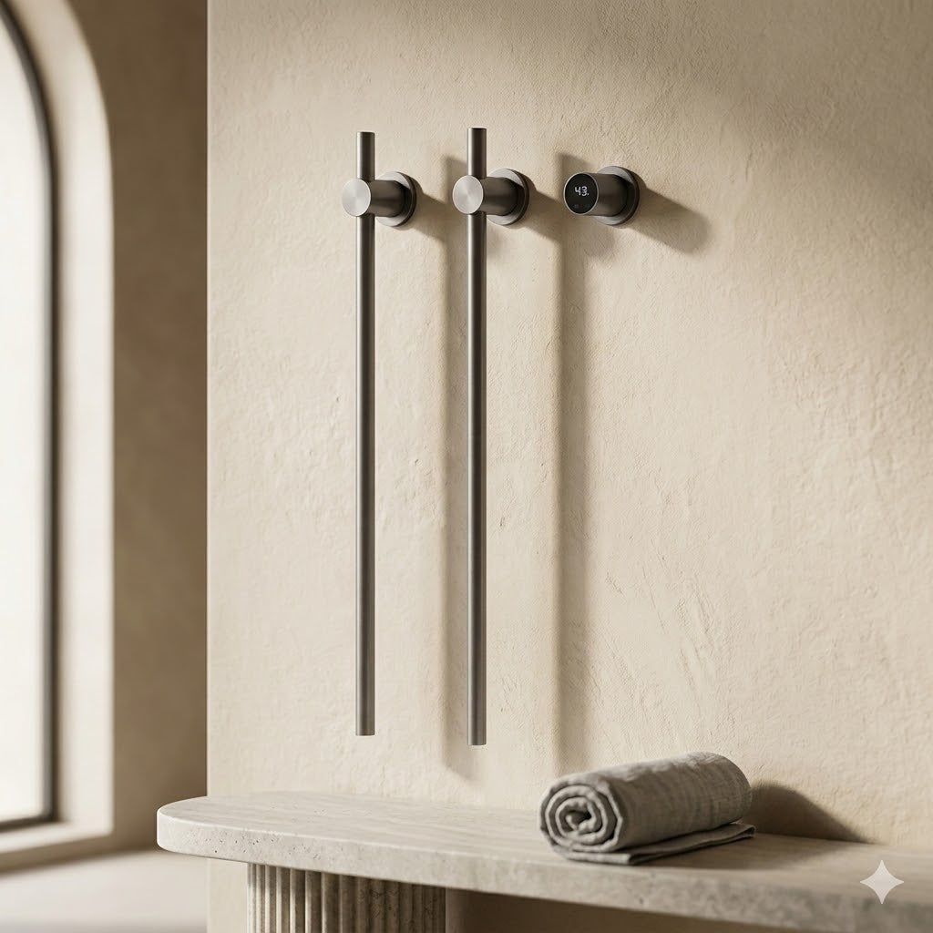 Sèche-Serviette Électrique Intelligent Mural avec Contrôle Tactile