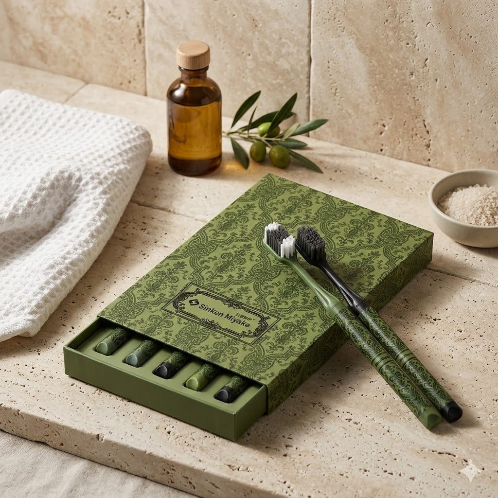 Coffret Brosses à Dents Forest – 6 Pièces Bambou