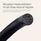 Mousseur haute précision du robinet mural Vira : jet d'eau doux et régulier